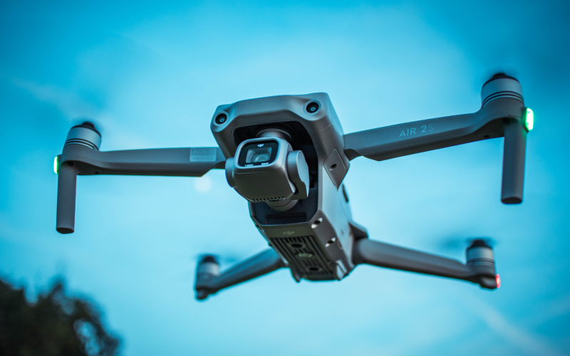 Dron Zoom en vuelo